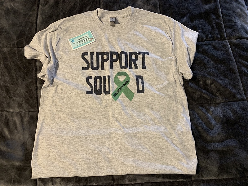 SUPPORT SQUAD #PIERCESTRONG T-SHIRT